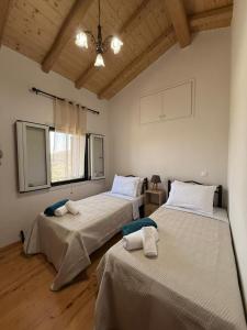 Ένα ή περισσότερα κρεβάτια σε δωμάτιο στο Eleni's House