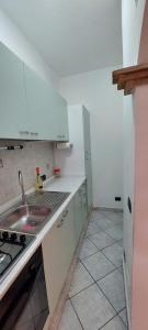 Kuchyň nebo kuchyňský kout v ubytování Rocce di mare + 3 fotografie