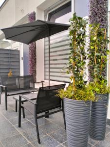 Αίθριο ή υπαίθριος χώρος στο Apartament Morski Sen -Pachnący nowością-oddany do użytku w kwietniu 2024