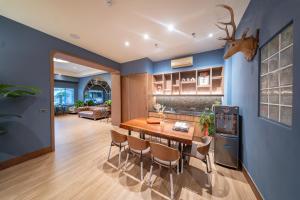 Η κουζίνα ή μικρή κουζίνα στο Lake In Mountain