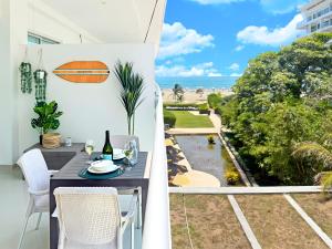 Balkón nebo terasa v ubytování Apartamento Morros Ultra - Cama King - Wifi 500Mbps