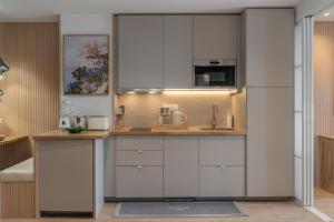 Køkken eller tekøkken på Monumental Studio 10 by An Island Apart