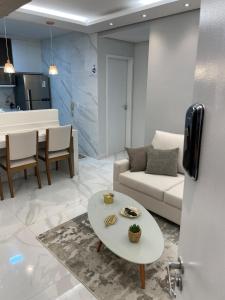 Posezení v ubytování Apto 201 bloco 02 · Apto Moderno em frente à Arena MRV / Expominas