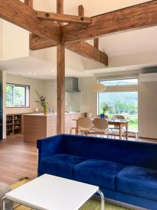 Posezení v ubytování Kaflihaus - Secluded Goryu Villa