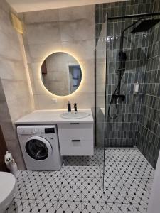 Koupelna v ubytování Urban Jungle Apartment ALLEN