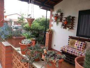 Un patio o zona al aire libre en Villa Frida