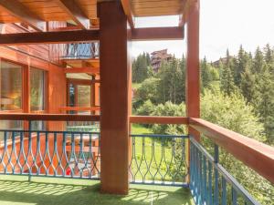 a view from the balcony of a house at Appartement spacieux 8 pers, balcon, centre station - FR-1-346-400 in Arc 1800