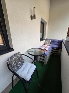 Posezení v ubytování Haus Heidrun