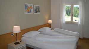Postel nebo postele na pokoji v ubytování Park Hotel Sancelso
