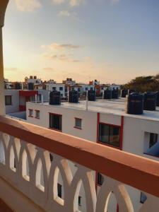 a view of a city from a balcony at SuNRISE LUXURY HOMES in Mtwapa
