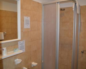 Koupelna v ubytování Park Hotel Sancelso