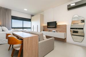Nhà bếp/bếp nhỏ tại Vista Mar | Piscina no Rooftop | WI-FI 300mb #CA80