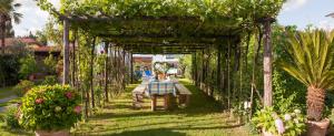 A garden outside Villa Celeste