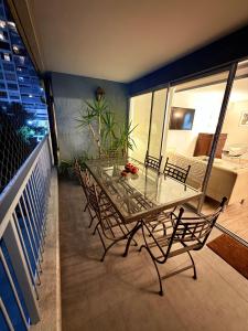En balkon eller terrasse på Las Condes familiar Deluxe