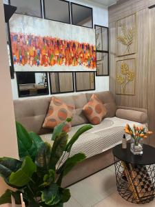 Χώρος καθιστικού στο Modern Sanctuary Near - MOA