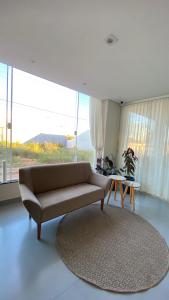 Posezení v ubytování Viso Hotel