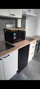 Η κουζίνα ή μικρή κουζίνα στο Studio cosy +1 φωτογραφίες