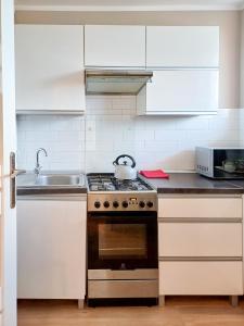 Køkken eller tekøkken på Apartament Fale Falowca