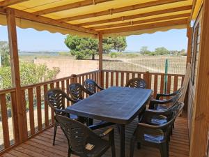 Ban công/sân hiên tại Mobil Home Mar Estang