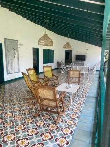 TV/trung tâm giải trí tại Varadero Casa de Playa in Coveñas