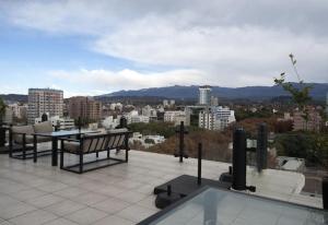 Nespecifikovaný výhled na hory nebo výhled na hory při pohledu z apartmánu