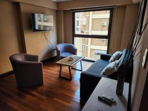 Posezení v ubytování Lujoso Departamento en Edificio de 1º nivel