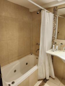 Koupelna v ubytování Lujoso Departamento en Edificio de 1º nivel