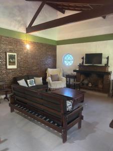 Μια τηλεόραση ή/και κέντρο ψυχαγωγίας στο Refúgio Serrano