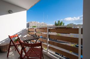 Parveke tai terassi majoituspaikassa Golda Vacation Rentals