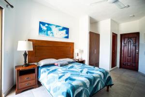 Ένα ή περισσότερα κρεβάτια σε δωμάτιο στο Suite Moni tranquila y elegante