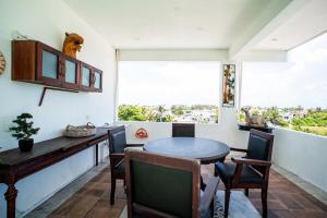 Μπαλκόνι ή βεράντα στο Suite Moni tranquila y elegante