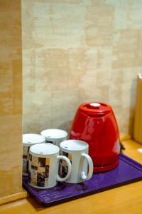 Sengokuhara Onsen Hotel的咖啡和沏茶工具