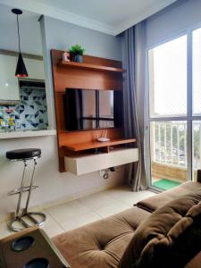 Χώρος καθιστικού στο Apartamento Everest