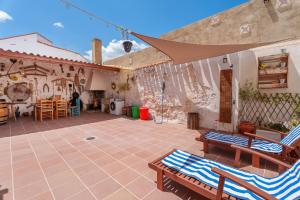 Patio nebo venkovní prostory v ubytování Casa rural La Luna