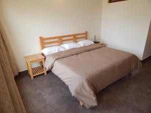 Ένα ή περισσότερα κρεβάτια σε δωμάτιο στο Matryoshka Homestay