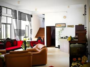 אזור ישיבה ב-Hotel Uva Rest Sanasta