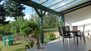 Zahrada ubytování Haus Floresa