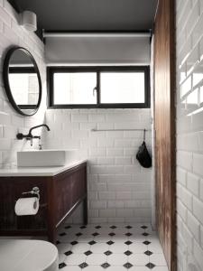 Kylpyhuone majoituspaikassa 未艾公寓WeLove Apartment