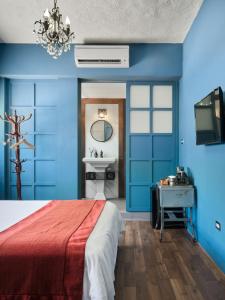 Vuode tai vuoteita majoituspaikassa 未艾公寓WeLove Apartment