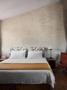 Vuode tai vuoteita majoituspaikassa 未艾公寓WeLove Apartment