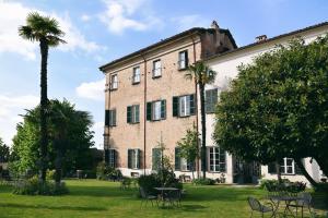 Zahrada ubytování Albergo Real Castello
