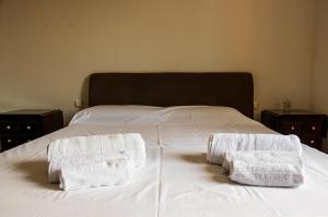 Postel nebo postele na pokoji v ubytování La casa di Mina