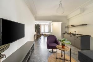Η κουζίνα ή μικρή κουζίνα στο Alp Pasa Hotel - Special Class