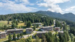 an aerial view of a resort in the mountains at V du Bachat - SILENE A05 - 6 pers in Chamrousse +8 photos