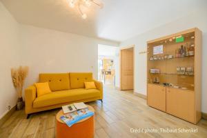 Posezení v ubytování Chambre d'hôtes Les Cinq Mésanges