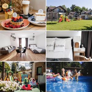 Πισίνα στο ή κοντά στο RABA RESORT - Domki i Apartamenty pod Krakowem
