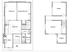Pelan lantai bagi Tokushima - house / Vacation STAY 573