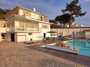 Piscina de la sau aproape de CASTRUM HOUSES - Nature Moledo - Jacuzzi - Sauna - Banho Turc - Bilhar - Matraquilhos