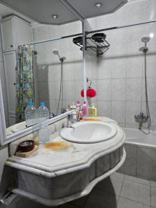 Ένα μπάνιο στο home apartment in maadi