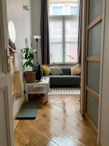 Χώρος καθιστικού στο Studio with mezzanine